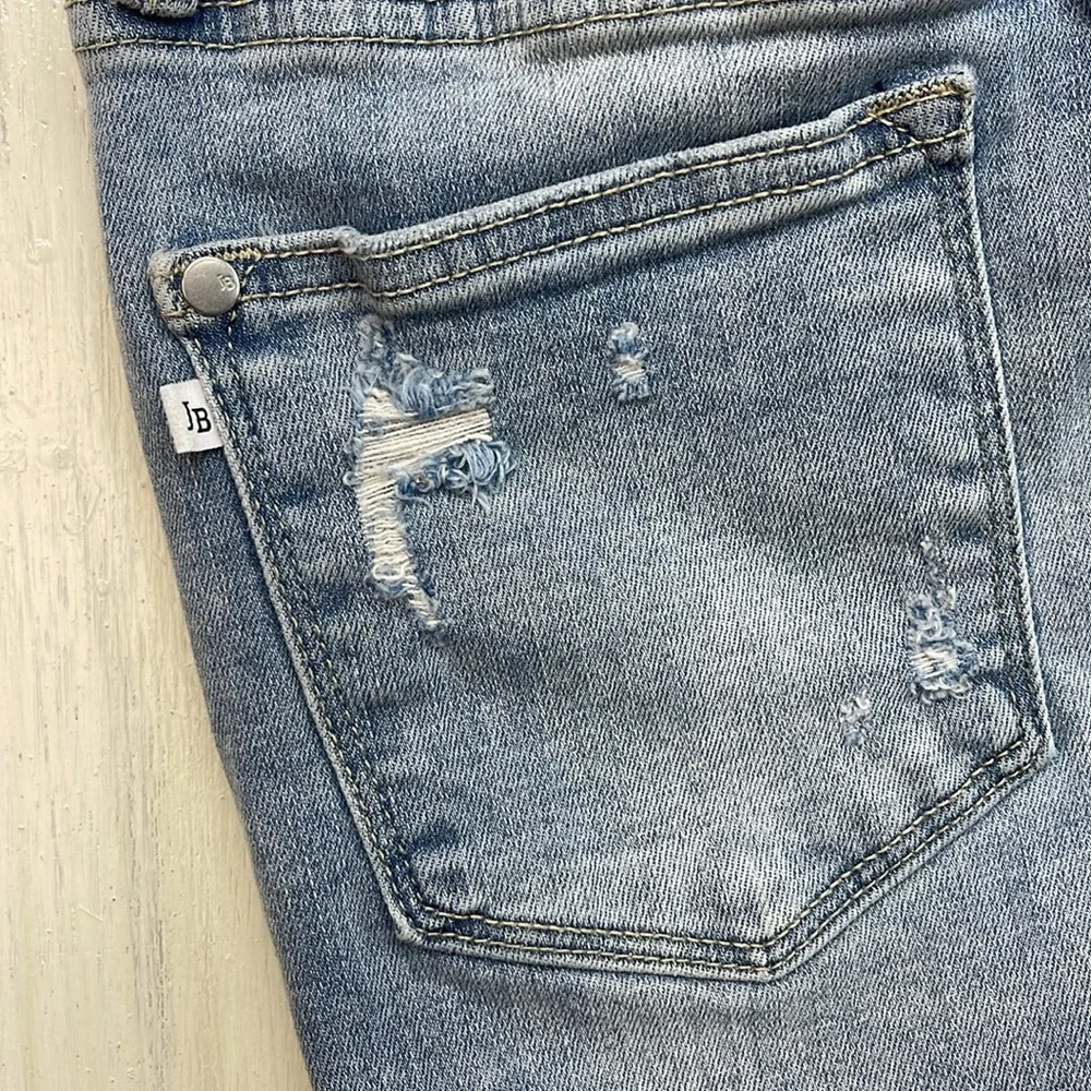 Judy Blue High Waist Rolled Denim Shorts Sz S
